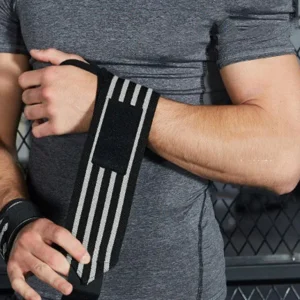 Muñequeras ajustables para la practica de deporte 2