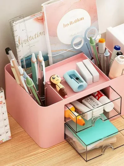 Organizador de escritorio con cajones 4