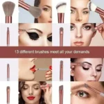 Juego de brochas de maquillaje 3