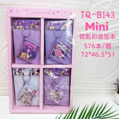 Mini cuaderno Kpop Demon Hunters 4