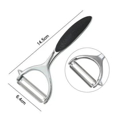 Pelador de verduras de acero inoxidable 3
