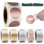 Rollo de pegatinas para rascar 1