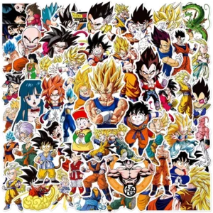 50 Pegatinas de Dragon Ball 1