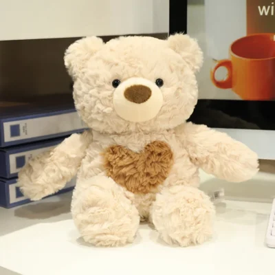 Oso de peluche con corazón 2