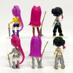 Set 6 figuras Kpop Demon Hunters 4