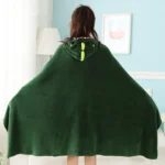 Manta con capucha de dinosaurio 4