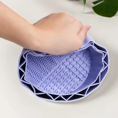 Cuenco de limpieza brochas maquillaje 4