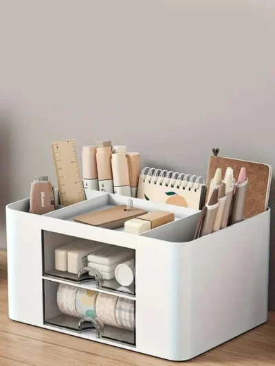 Organizador de escritorio con cajones 1