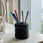 Portalápices con forma de neumático 1