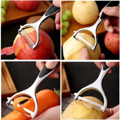 Pelador de verduras de acero inoxidable 2