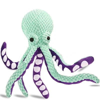 Pulpo de peluche para mascotas 3