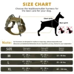 Arnés refletante para perros 2