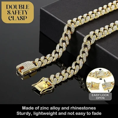 Collar dorado para perro 2