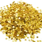 Confeti de estrellas doradas 1