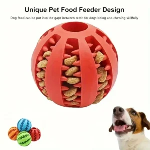 Pelota dispensadora de chuches para perros 1