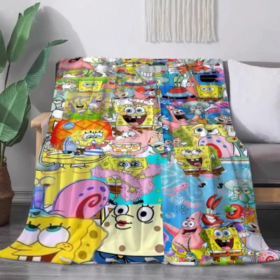 Manta kawaii Bob esponja 4