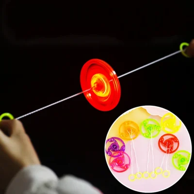 Juguetes con volante de inercia LED 1