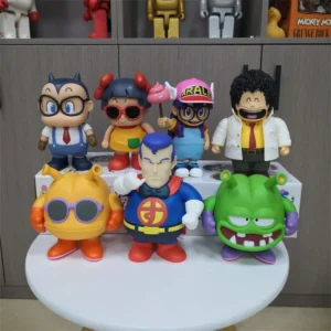 Figura de Anime Arale de 16cm, edición especial, Dr Slump, dibujos animados, Superman estúpido, niño pequeño, estatua Kawaii, muñeca, decoración, juguete para regalo para niños 1
