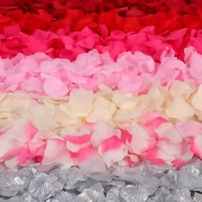 Pétalos de rosa artificiales 1