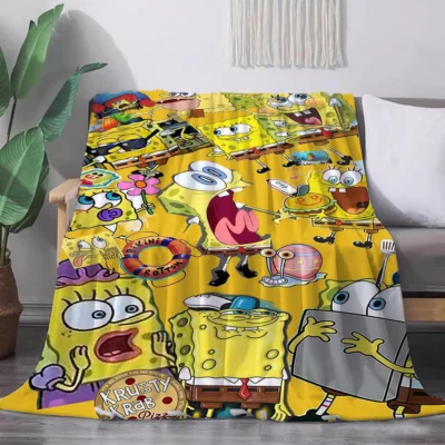 Manta kawaii Bob esponja 1