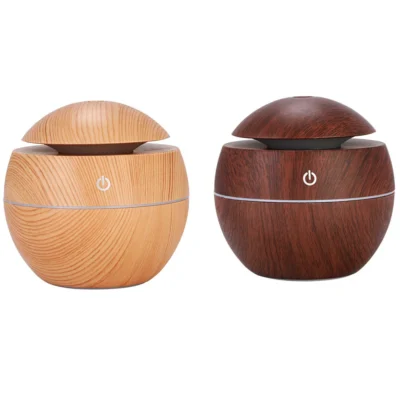 Humidificador Aromático de Madera LED 2