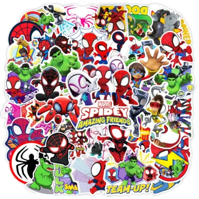 Pegatinas spiderman 1