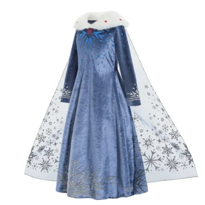 Disfraz Elsa niña 2