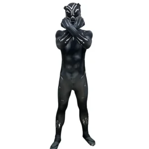 Disfraz de pantera negra para niños y adultos 2