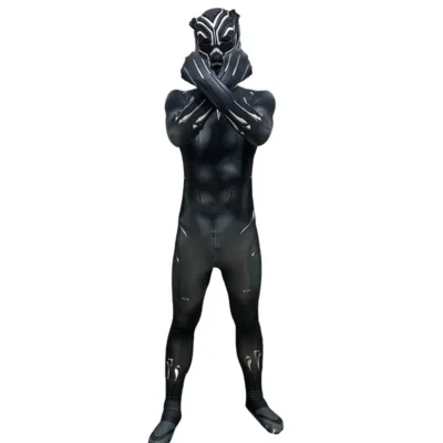 Disfraz de pantera negra para niños y adultos 2