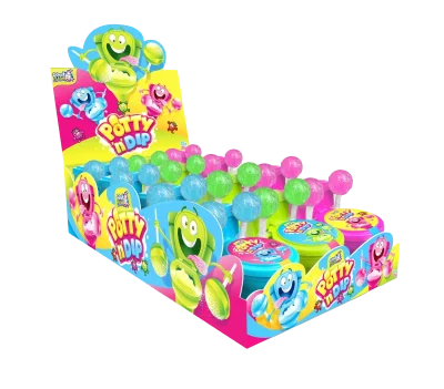 Potty n Dip caramelos con polvo ácido