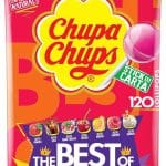 Chupa Chups original bolsa 120 caramelos con palo. Sin gluten | vadeoutlet