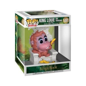 Funko Pop Rey Louie en Trono Disney El Libro de la Selva Figura Vinilo Coleccionable