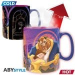 Taza Térmica La Bella y la Bestia Disney 460ml Cambia Color ABYstyle