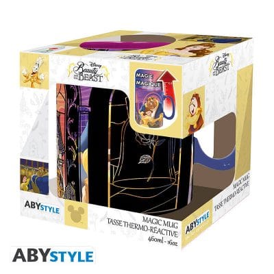 Taza Térmica La Bella y la Bestia Disney 460ml Cambia Color ABYstyle