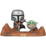 Funko Pop The Mandalorian y Baby Yoda Grogu Star Wars