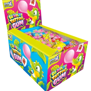 Chicles con tatuajes para niños