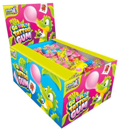 Chicles con tatuajes para niños