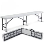 Banco plegable 183 cm portátil