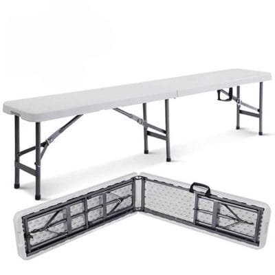 Banco plegable 183 cm portátil