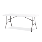 Mesa plegable tipo maleta 180 cm portátil para 8 personas