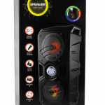 Altavoz Bluetooth Portátil Lauson LLX33 con luces LED, karaoke y micrófono