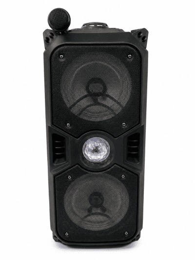 Altavoz Bluetooth Portátil Lauson LLX33 con luces LED, karaoke y micrófono