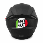 Casco de Moto Homologado Negro con Visera