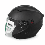 Casco de Moto Homologado Negro con Visera