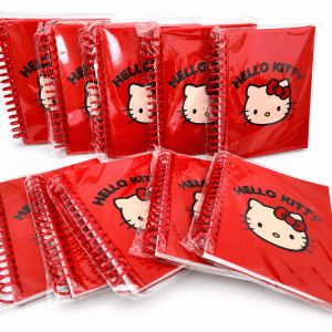 Home 11 Libreta Hello Kitty A6 con Espiral – Cuaderno Kawaii Compacto para Notas, Diario y Uso Escolar