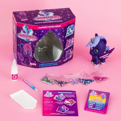 Figura Unicornio Crystalverse Classic | 1 Unidad Aleatoria